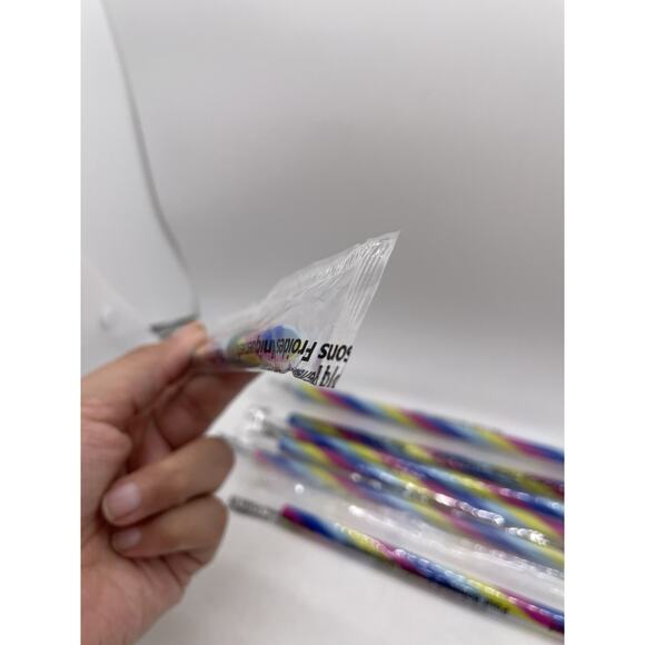 Starbucks Rainbow Reusable Straw For Cold Beverages 2024 Lot Of 7 NEW - Picture 5 of 5